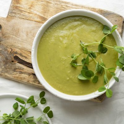 veloute de petit pois